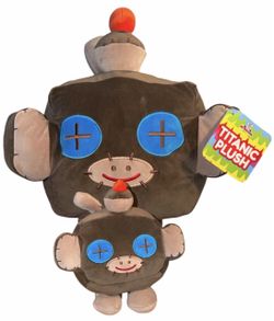 RARE Roblox Pet Simulator 99 Titanic Sock Monkey Plush Big Games Without Code With Box