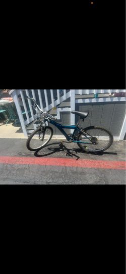 Kids Mountain Bike Blue and Black