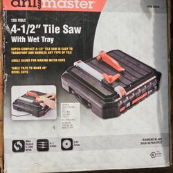 4-1/2 Tile Saw 