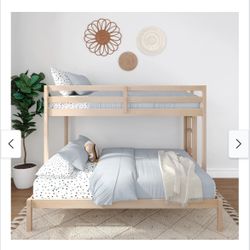 Twin XL Over Queen Bunk Bed (Brand New)