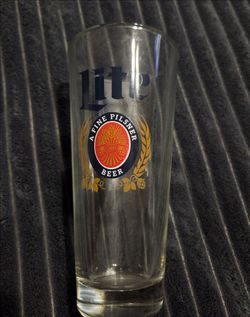 Miller Lite Glass