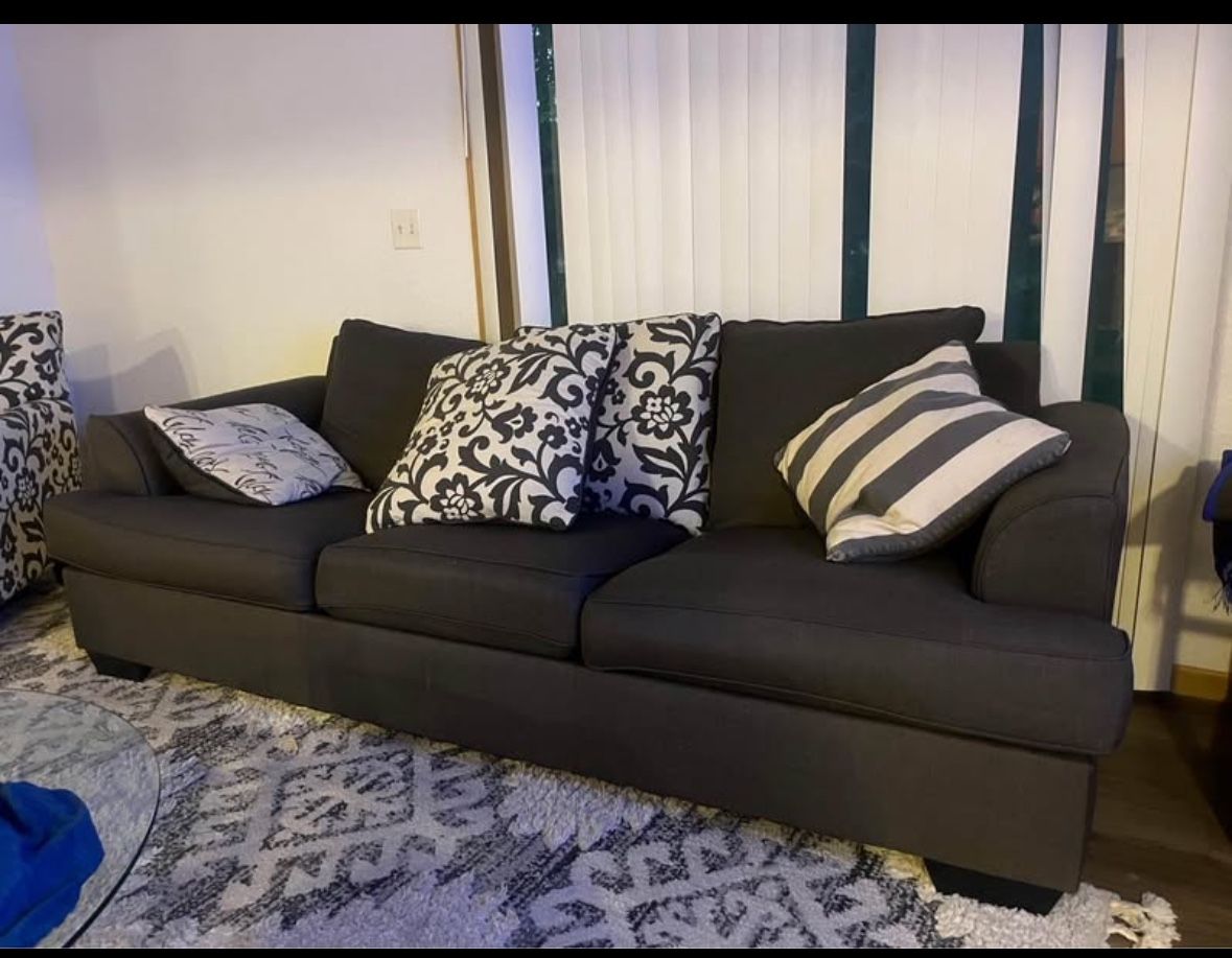 Gray 3 Seater Sofa *FREE DELIVERY*