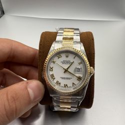 Rolex Datejust 18K Yellow Gold Two Tone