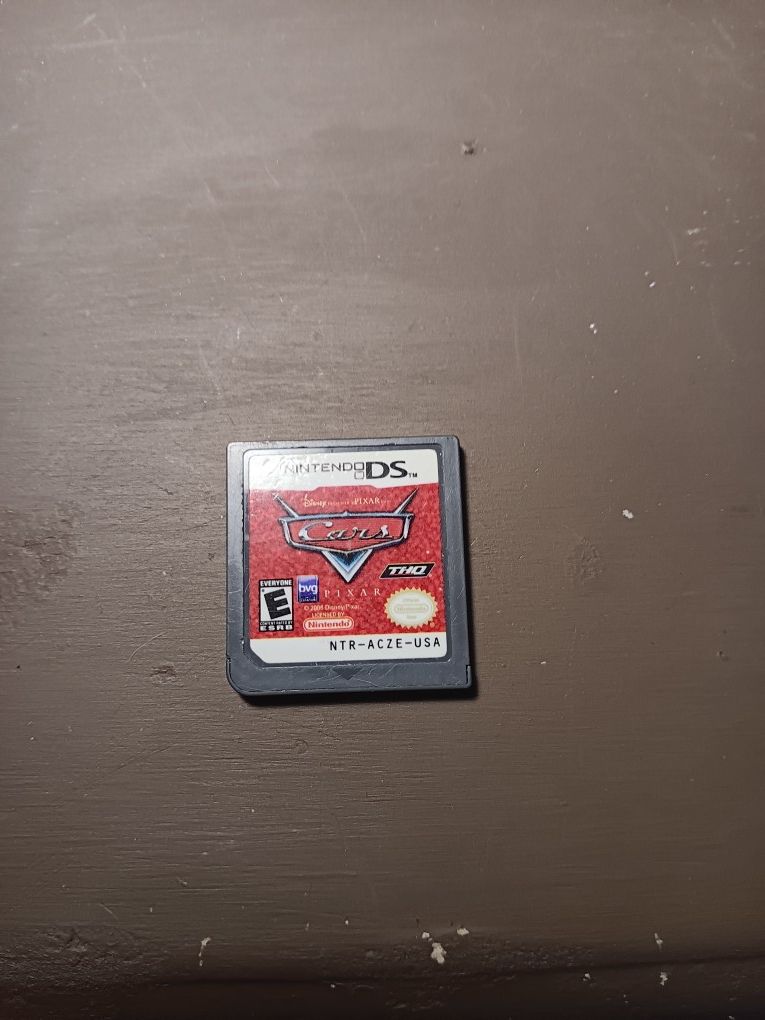 Cars For Nintendo DS