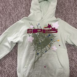 Sp5der Mint Hoodie