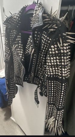 Studded black jacket