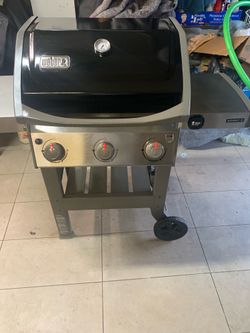 Weber 3 burner grill