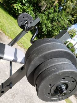 Weights Curl Bar Exercise 40lbs