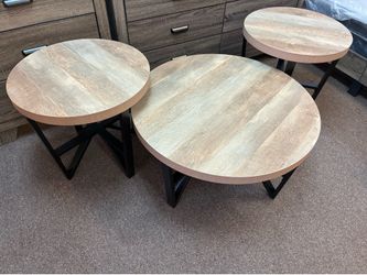 3pc coffee table set