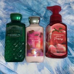 Bath And Body Works Lotion & Soap