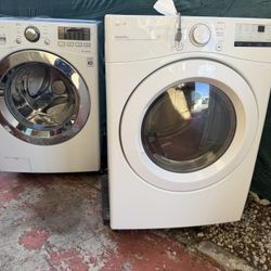 LG washer electric And Gas Dryer 