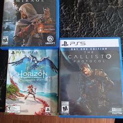 PS5 GAMES BUNDLE $80 FINAL PRICE SAME DAY SHIPPING 