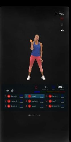 Echelon 50” smart workout mirror