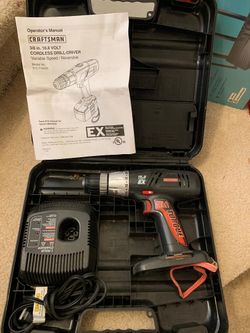  Craftsman 3/8 inch 16.8 volt cordless drill-driver
