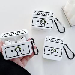 Cartoon Graphic Case Compatible With Airpods