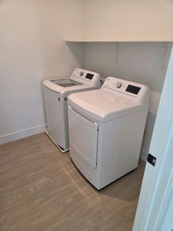 Washer and dryer