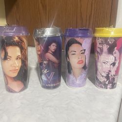 Selena Quintanilla Cups Set