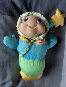 Playskool Glow Worm Light-Up Plush – Works