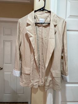 Women’s Beige Love Tree Blazer