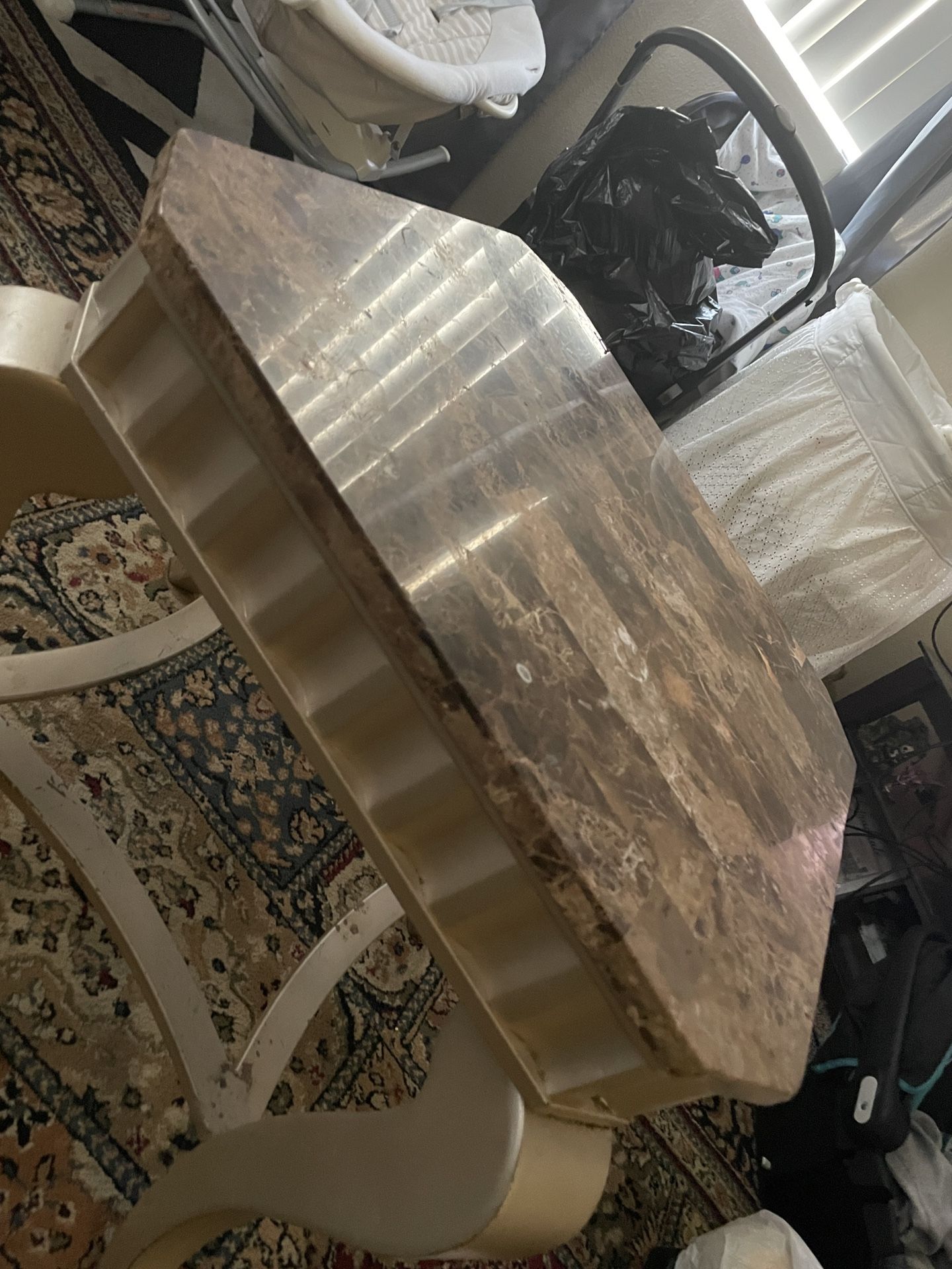 Marble Table Stand