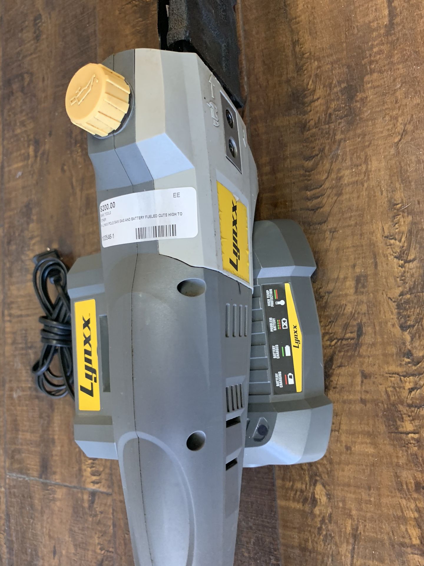 Lynxx battery pole saw cheap