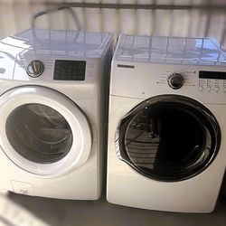Samsung Front-Load Washer & Electric Dryer Set