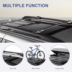 Car Roof Rack Crossbar Rail Mostplus New In Box for Sale in San