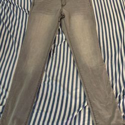 Grey Washed Slim Fit Fashion Nova Jeans Size 32