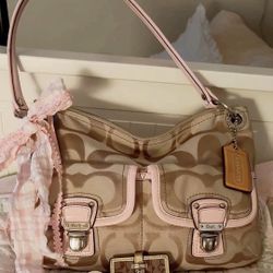 coach y2k poppy bag