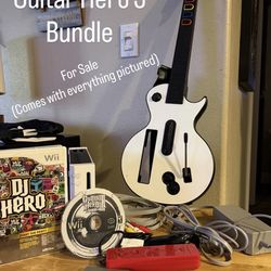 Nintendo Wii - Guitar Hero 3 Bundle