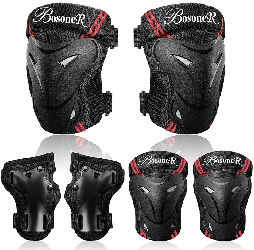 (Small 3-6years) Child Knee Pad Elbow Pads Guards Protective Gear Set.