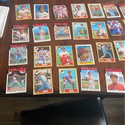 Phillies Baseball Cards *read Description*