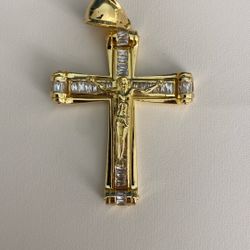 Jewelers Alo cross charm/pendant