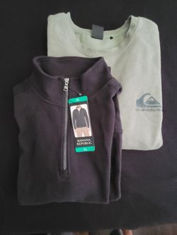 2 Men's Sweaters (NEW & USED)