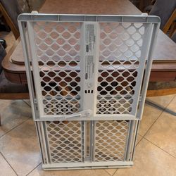 Pressure Mounted Plastic Gate Fence Pet Dog Kids