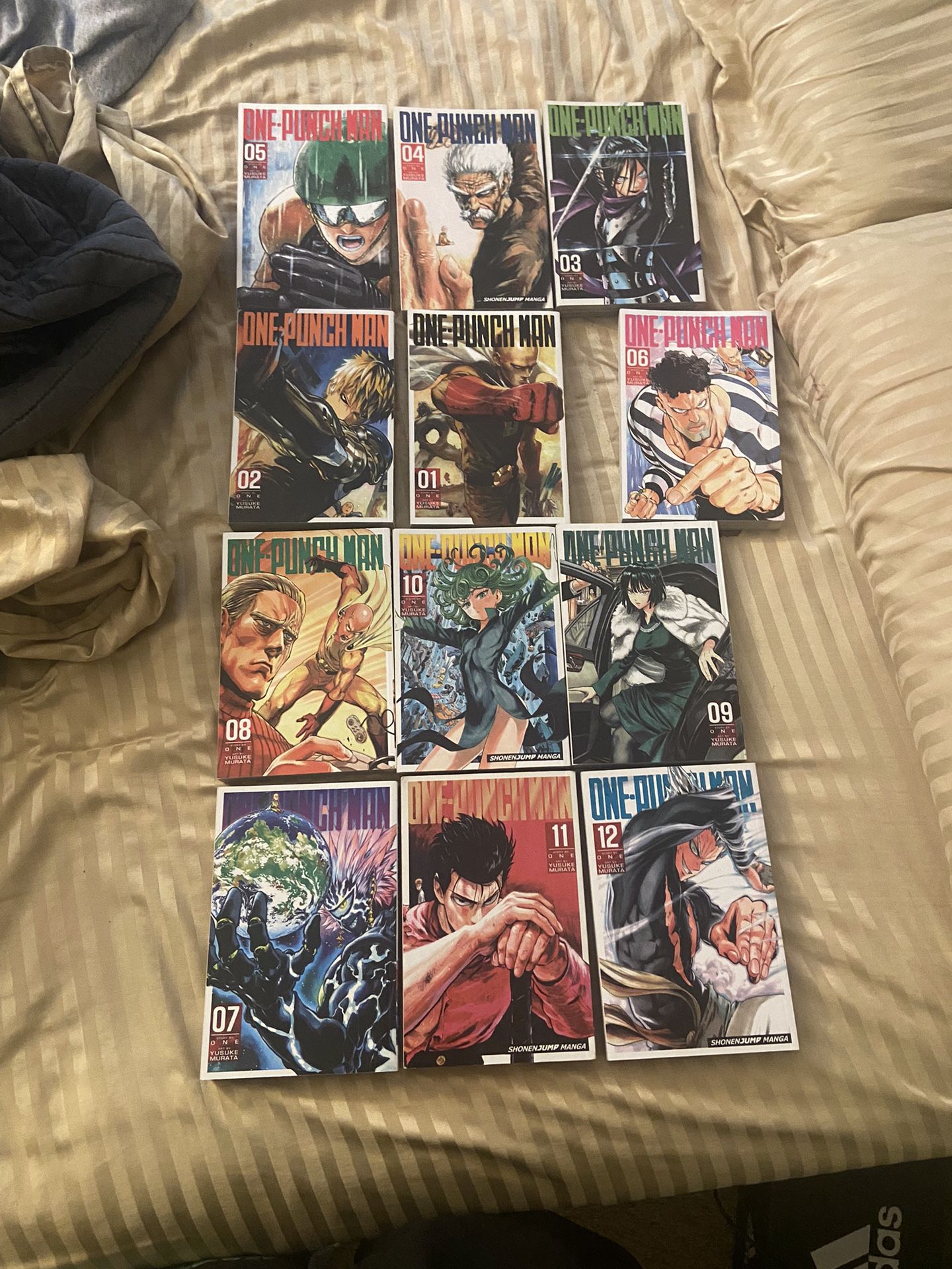 One Punch Man Manga 1-12