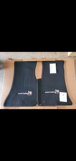 Dodge Challenger Scat Pack Custom Front Floor Mats 