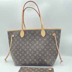 Women's Louis Vuitton Neverfull MM Tote Bag