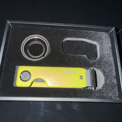 Ridge Hyper Lime Key Case