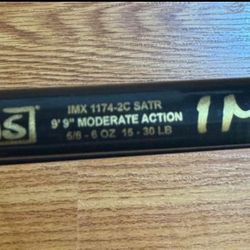 G loomis IMX Salmon/Steelhead fishing bait casting rod 9’9 15-30