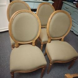4 CUTE CHAIRS AT PICKY PINCHERS 3643 5TH AVE N ST PETE OPEN WEDNESDAY THRU SUNDAY NOON TO 6 PM FREE DELIVERY