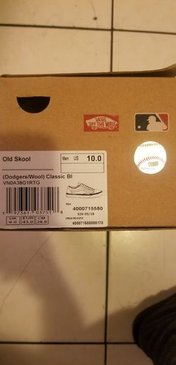 Vans Shoes Old Skool Dodgers Wool Classic Blue for Sale in El