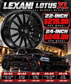 Artis Lexani wheels for sale dodge hellcat