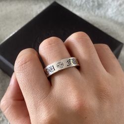  Mens Vintage Sterling Silver Size 8 Ring 