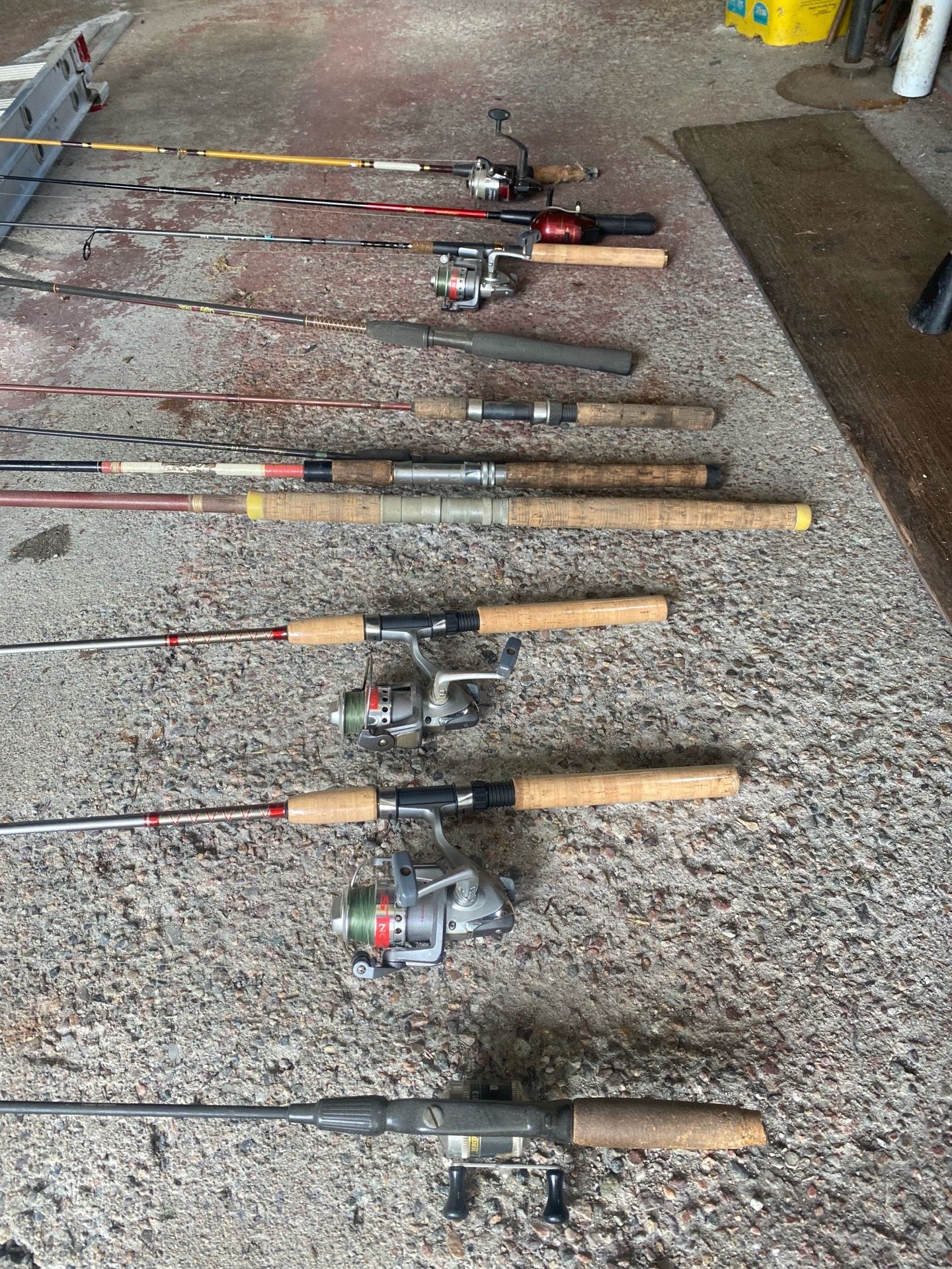 Fishing poles