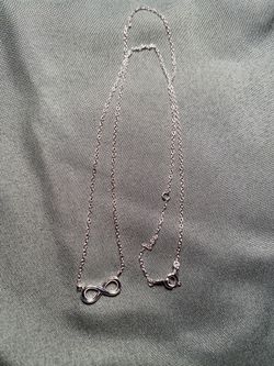 Sterling Silver Necklace - Infinity