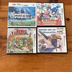 Nintendo 3DS Games (individually Priced)