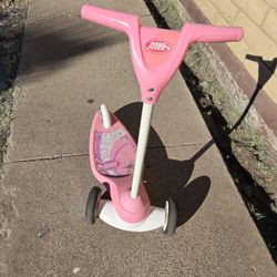 Pink Radio Flyer Scooter