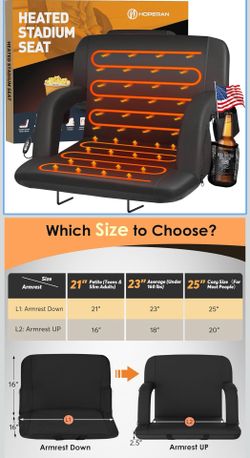 Heated Stadium Seats