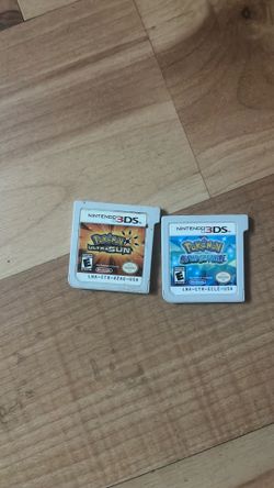 Pokemon games 3ds